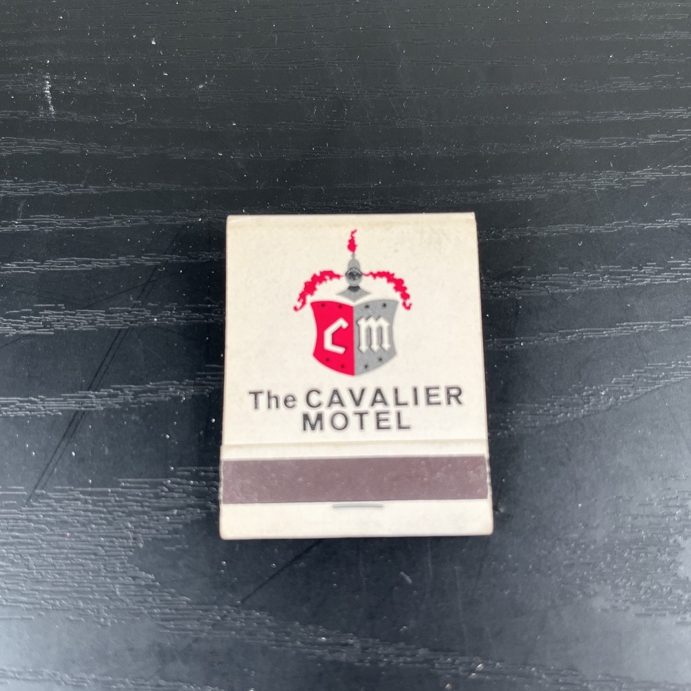 Vintage Matchbook Ephemera Collectible San Francisco California Cavalier Motel